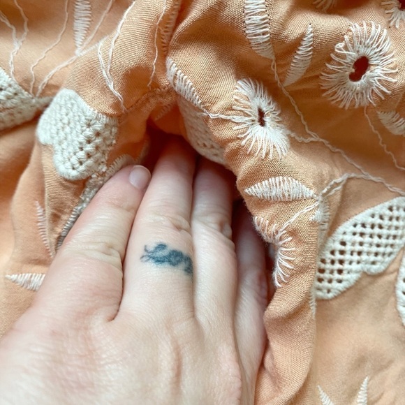 Charina Sarte Papillon Mini Dress - Salmon - Picture 6 of 14